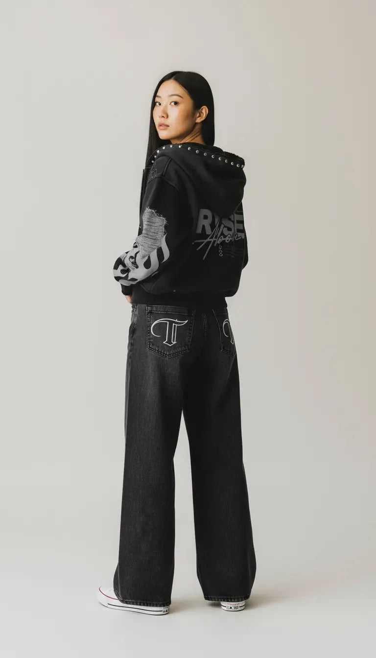 SET Hoodie + Jeans TRYVAN